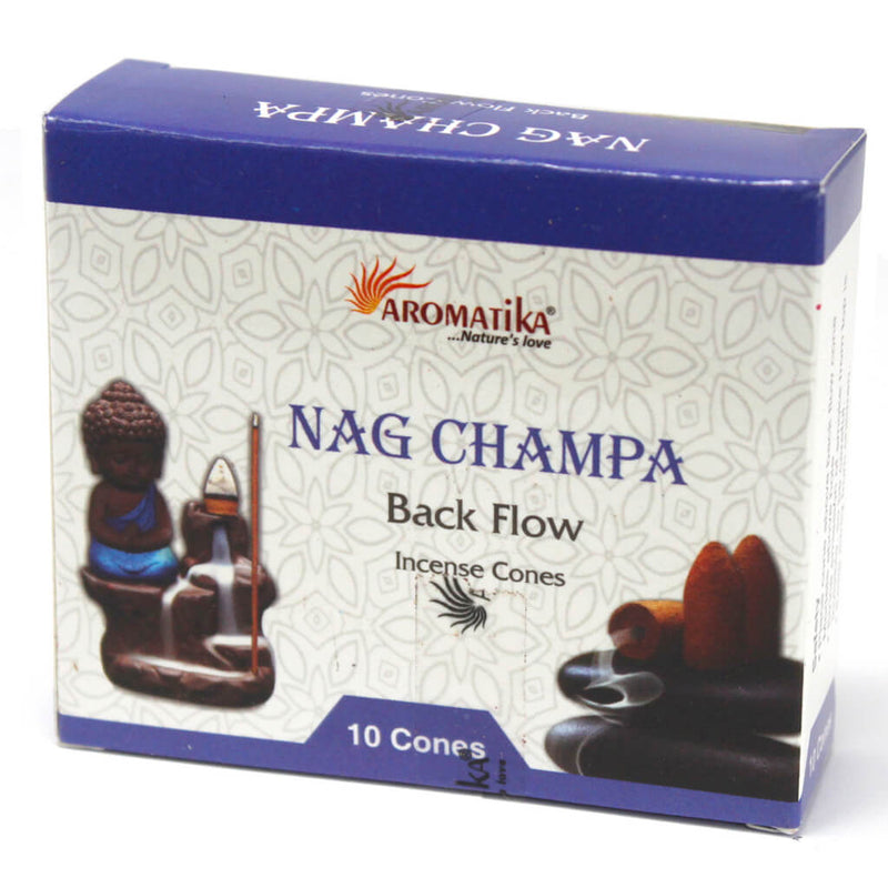Aromatika Backflow Cones Nag Champa