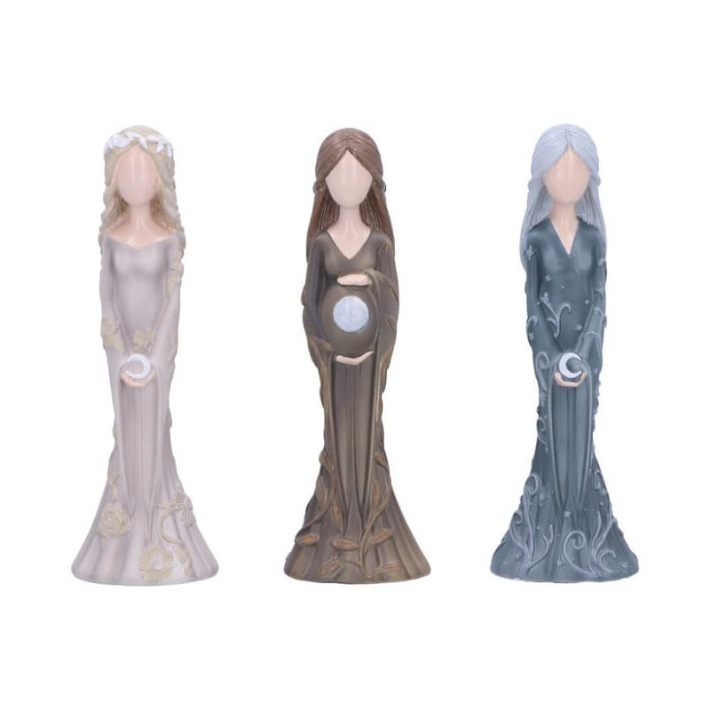 Aspects of Maiden, Mother and Crone Figurines