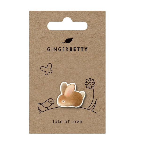 Baby Rabbit Pin Badge