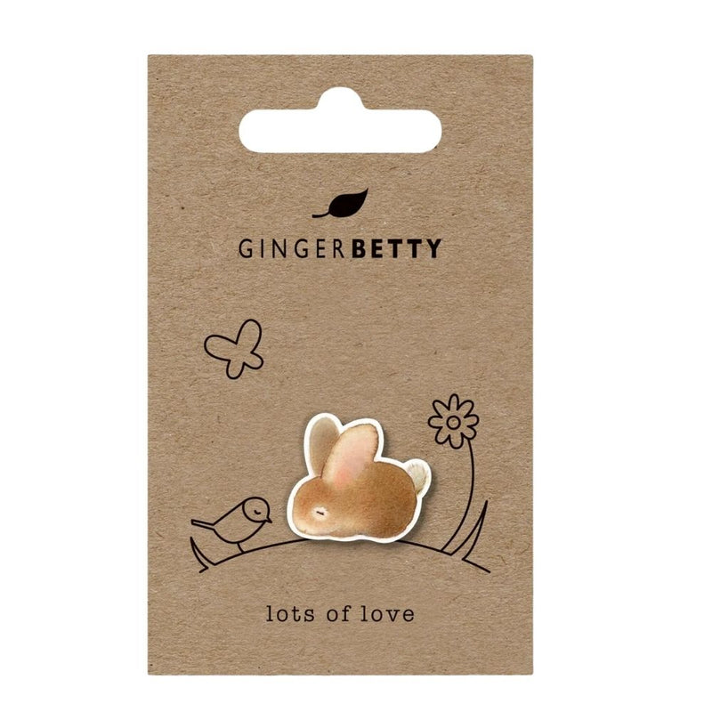 Baby Rabbit Pin Badge