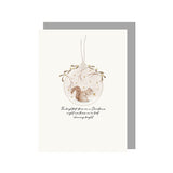 Bauble Christmas Card - Brightest Stars