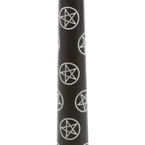 Black Magic Pentagram Set of 3 Taper Candles