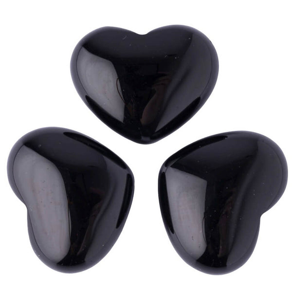 Black Obsidian Mini Heart