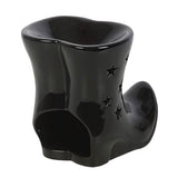 Black Witch Boots Oil Burner