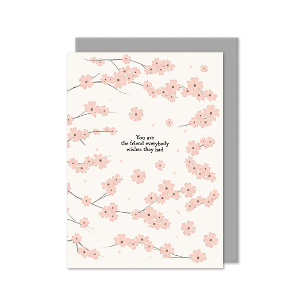 Friend Blossom Greetings Card