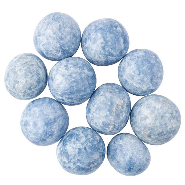 Blue Calcite Tumblestone - Extra Large