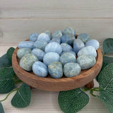Blue Calcite Tumblestone
