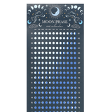 2026 Blue Moon Phase Calendar Poster
