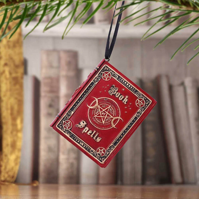 Book of Spells Hanging Ornament