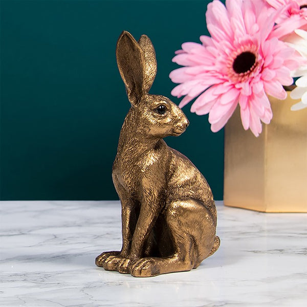 Hare Sitting Figurine