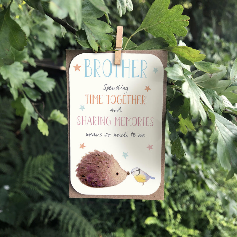 Brother Keepsake Card