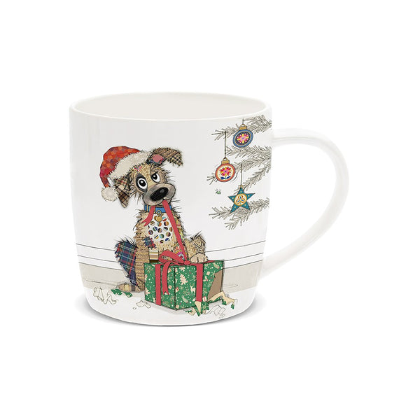 Bug Art Christmas Mug Mutt