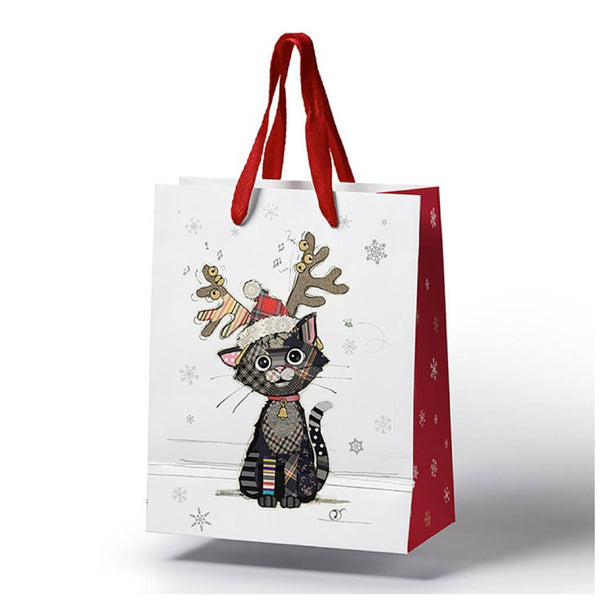 Bug Art Kitten Christmas Gift Bag