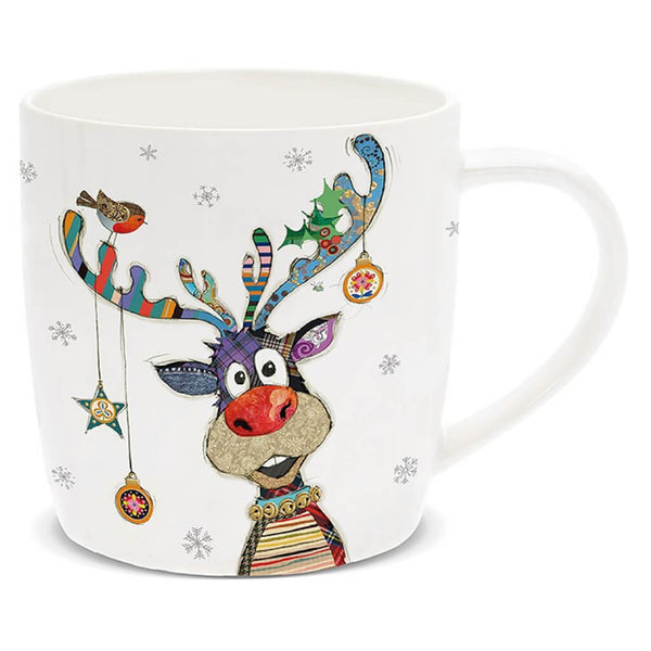 Rudolph Baubles Christmas Mug