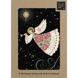 Bug Art Angel Christmas Card