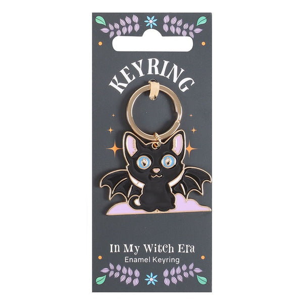 In My Witch Era Cat Bat Keyring