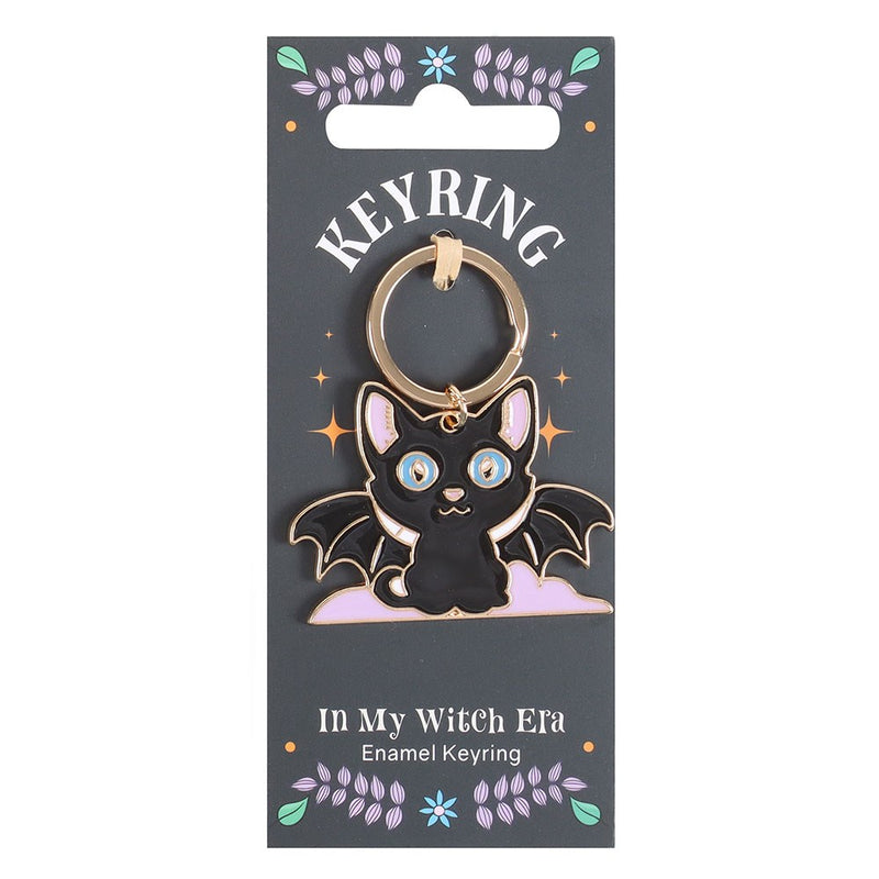 In My Witch Era Cat Bat Keyring