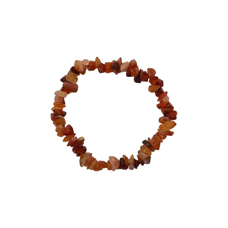 Carnelian Chip Bracelet