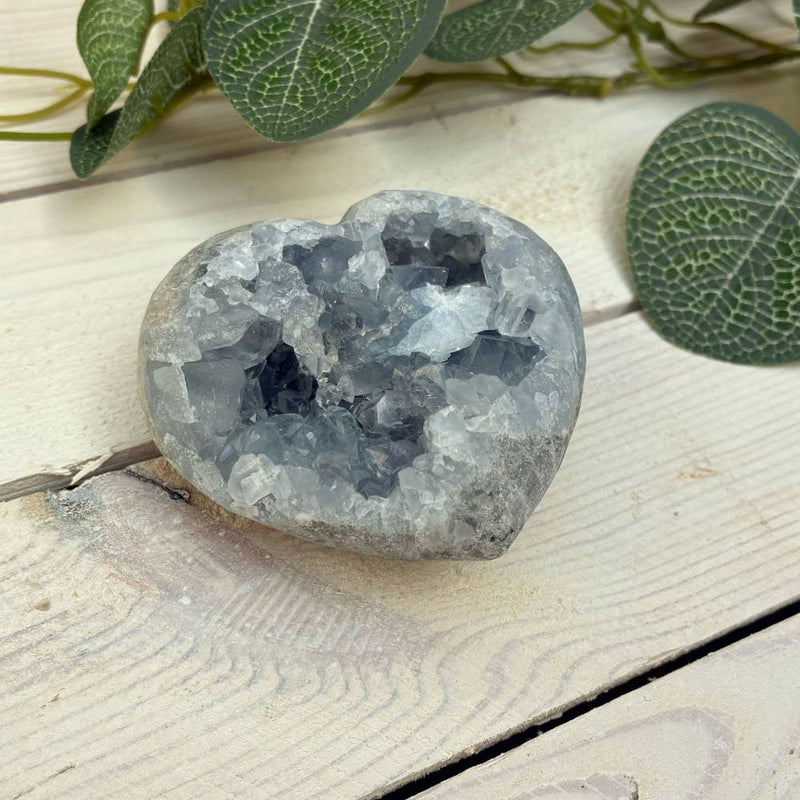 Celestite Heart 70mm
