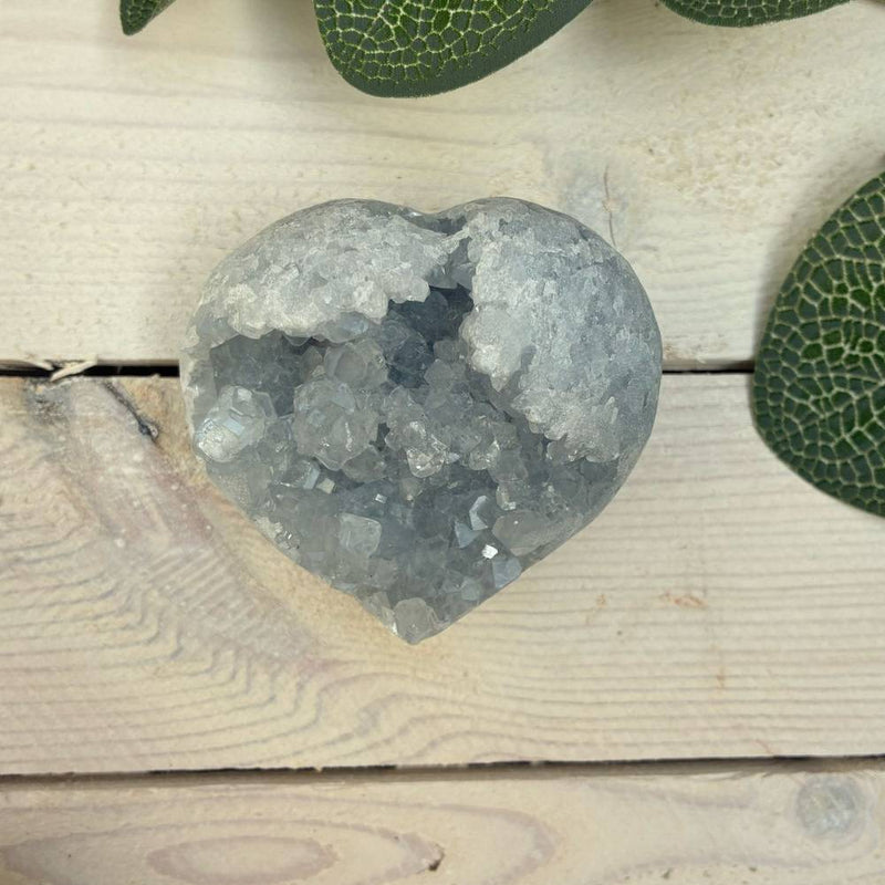 Celestite Heart 65mm