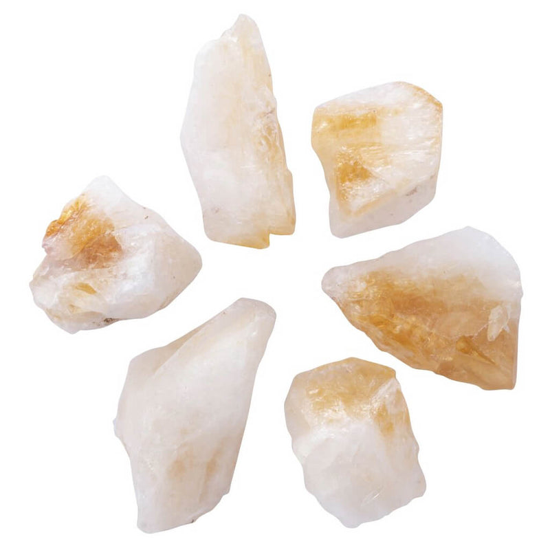 Rough Citrine Point - Heat-treated