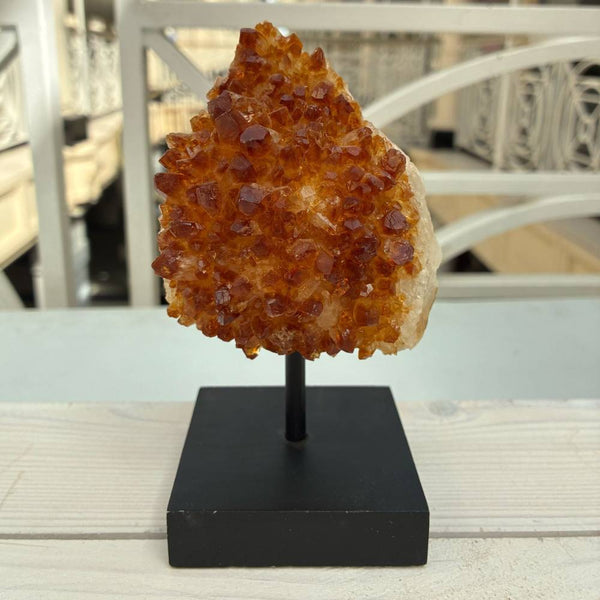 Citrine Druze on Stand - 13.5cm