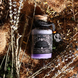 Witch Spell Bath Salts with Crystal Amulet - Cleansing