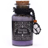 Witch Spell Bath Salts with Crystal Amulet - Cleansing
