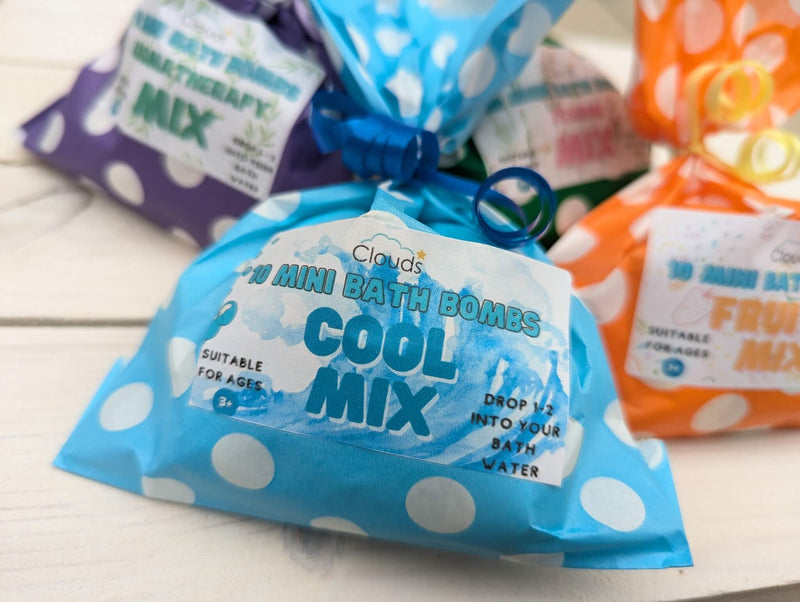 10 Cool Mini Bath Bombs