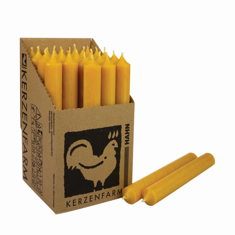 Curry Yellow Bistro Dinner Candle