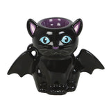 Cute and Creepy Bat Cat Oil Burner & Wax Warmer