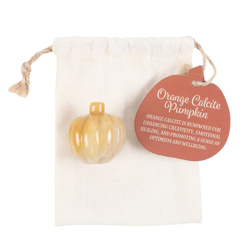Orange Calcite Pumpkin
