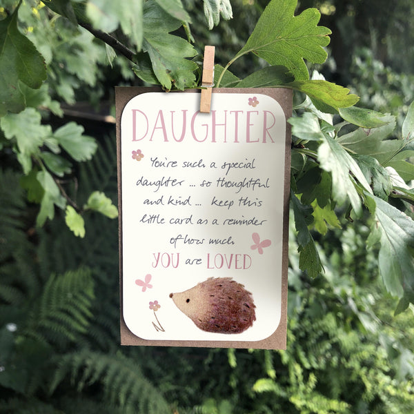 Daughter Keepsake Card