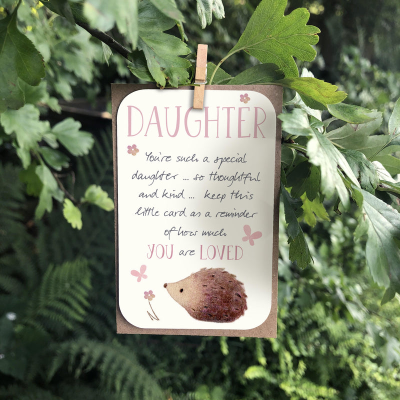 Daughter Keepsake Card