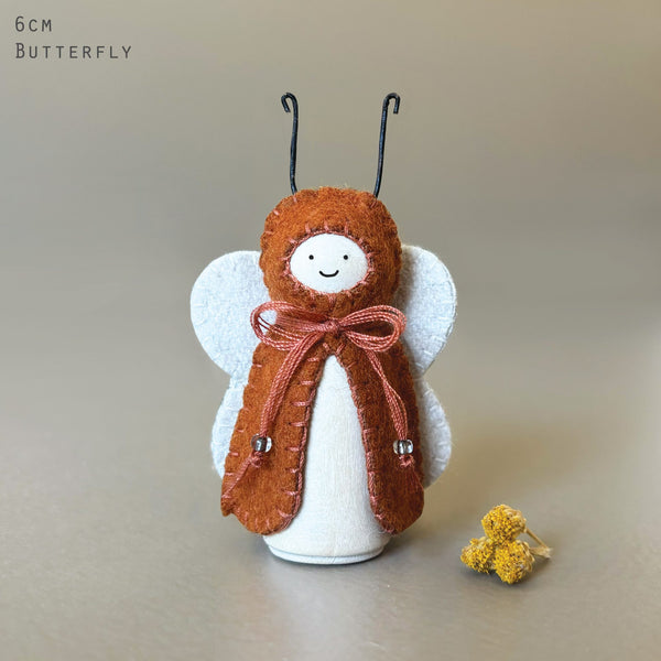 Felt Woodland Bug - Butterfly