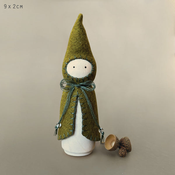 Felt Woodland Folk - Olive | Midi