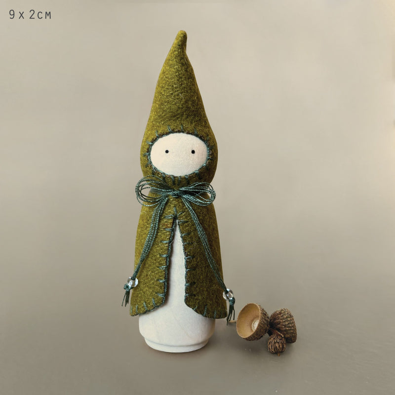 Felt Woodland Folk - Olive | Midi