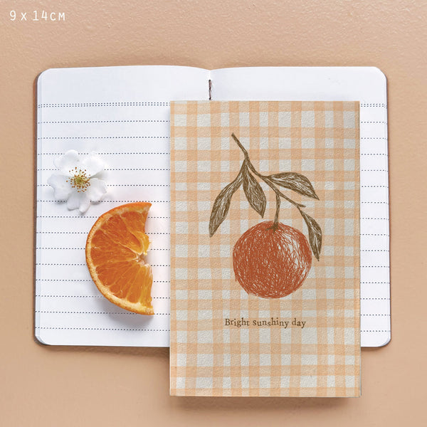 East of India Fruit Notebook - Bright Sunshiny Day