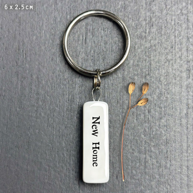 East of India Keyring Letter - New Home