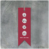 East of India Merry Christmas Bookmark