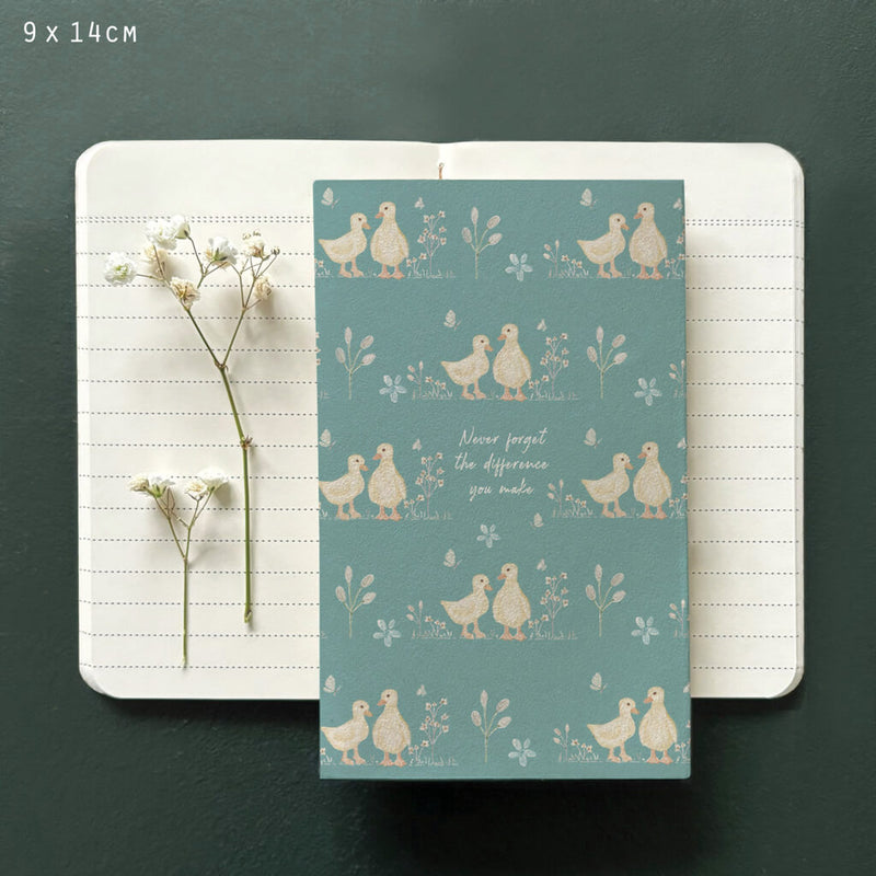 East of India Notebook - Never Forget The Difference You Make