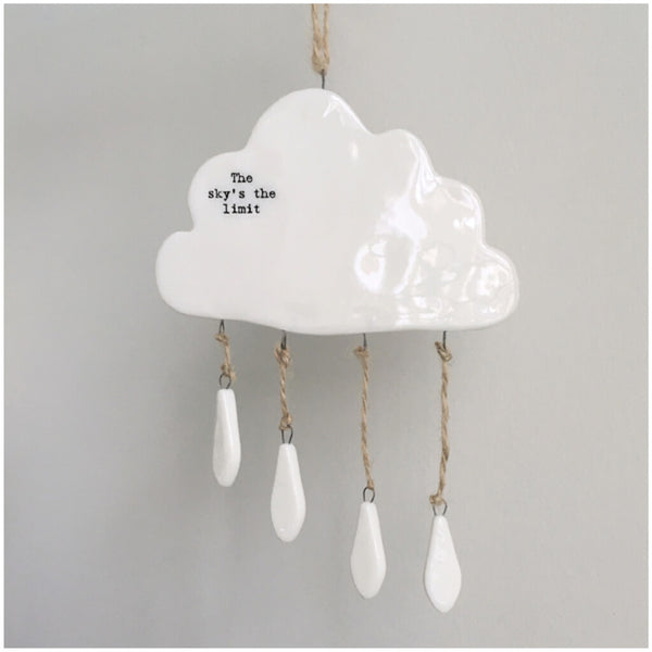 Porcelain Cloud Mobile by East of India