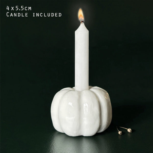 East of India Pumpkin Candle Holder - Enjoy the Little Things