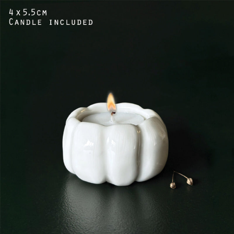 East of India Pumpkin Tealight Holder - Friendship