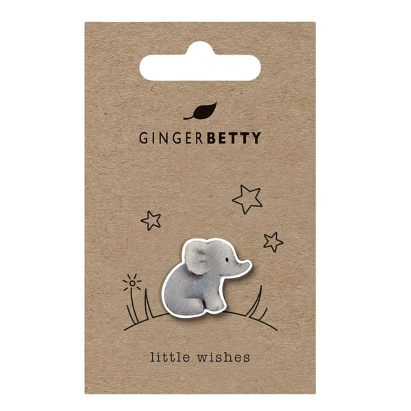 Elephant Pin Badge
