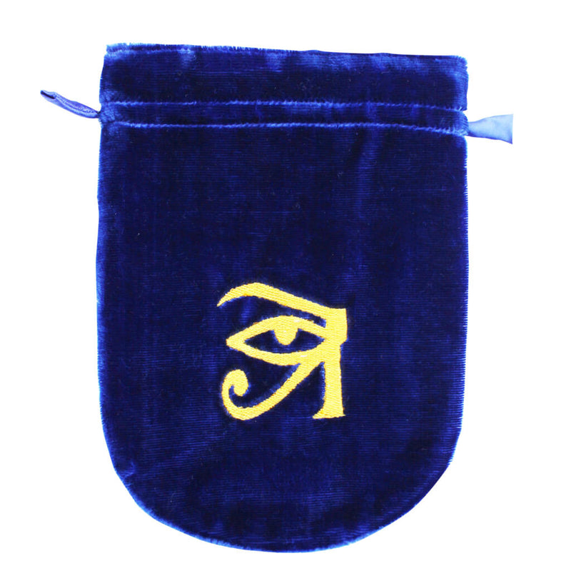 Velvet Eye of Horus Tarot Bag