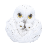 Feathered Nest Owl Figurine