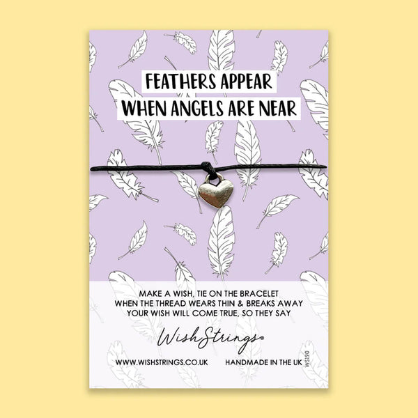Feathers Appear WishStrings Bracelet