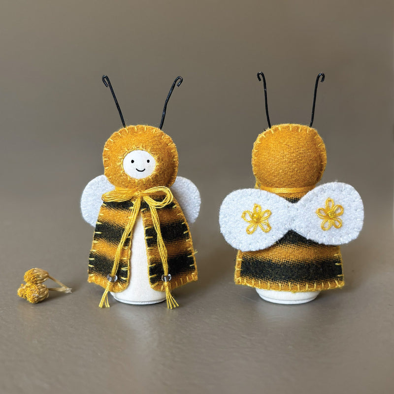 Felt Woodland Bug - Bee