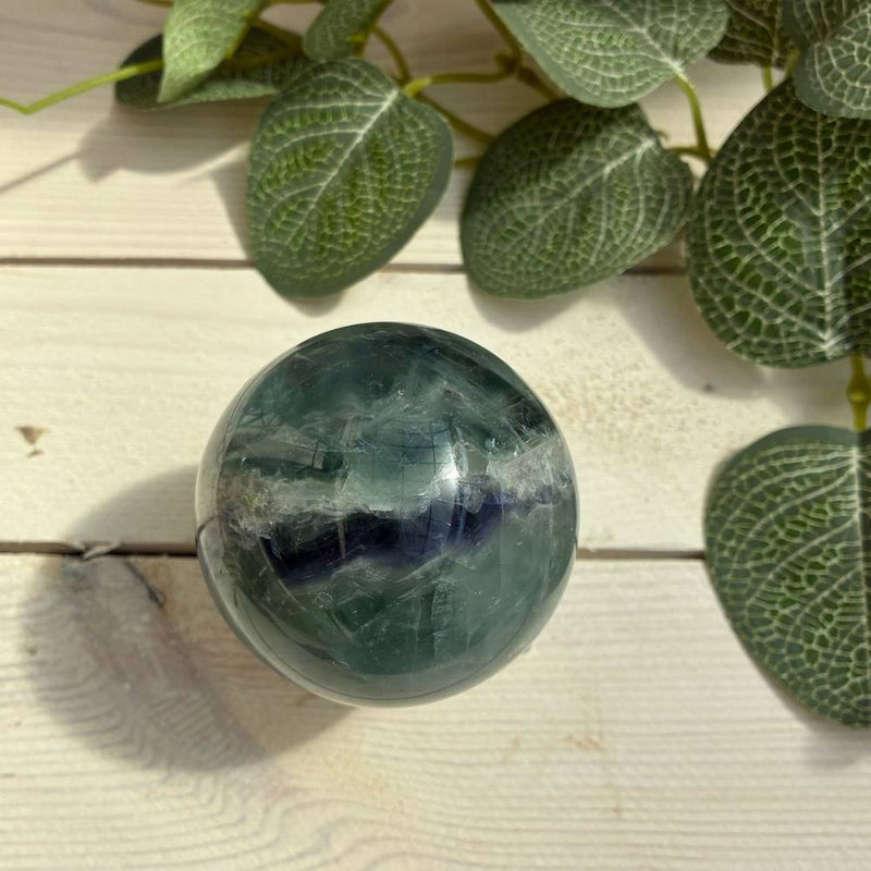 Green Fluorite Sphere 60mm
